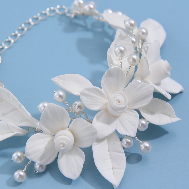 Ins Clay Flower Bridal Bracele - Snake Plant Ceramic บทวิจารณ์และราคา