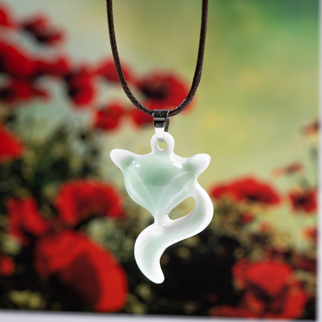 Ceramic Fox Pendant Cute Carto - Snake Plant Ceramic บทวิจารณ์และราคา